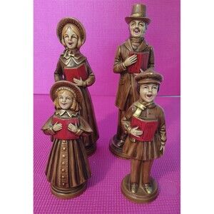 Vintage Japan Victorian Family of Carolers